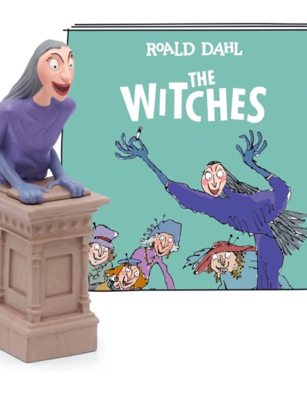 Roald Dahl The Witches Purple Witch Figurine Toy